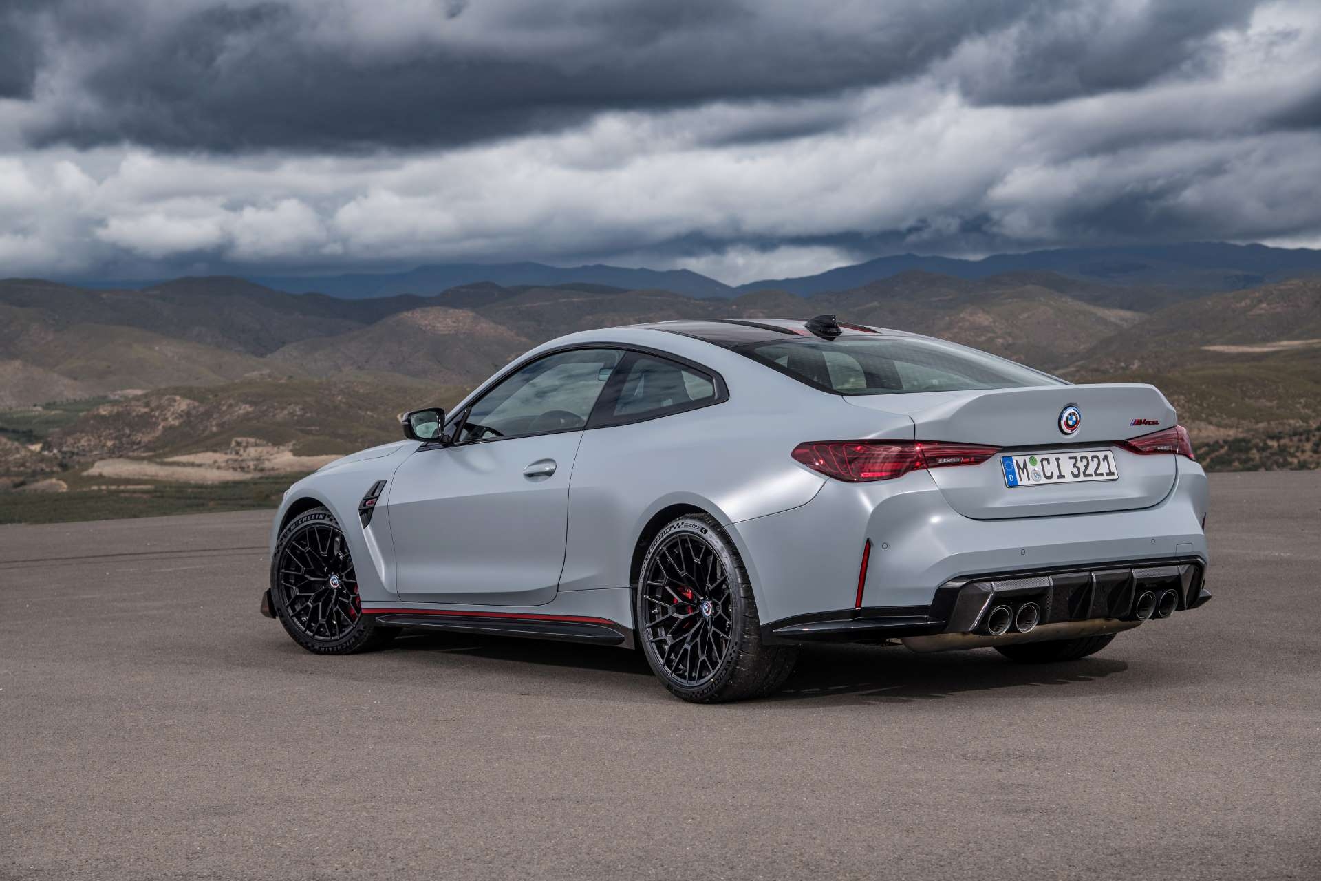 2023 BMW M4 CSL Frozen Brooklyn Grey 