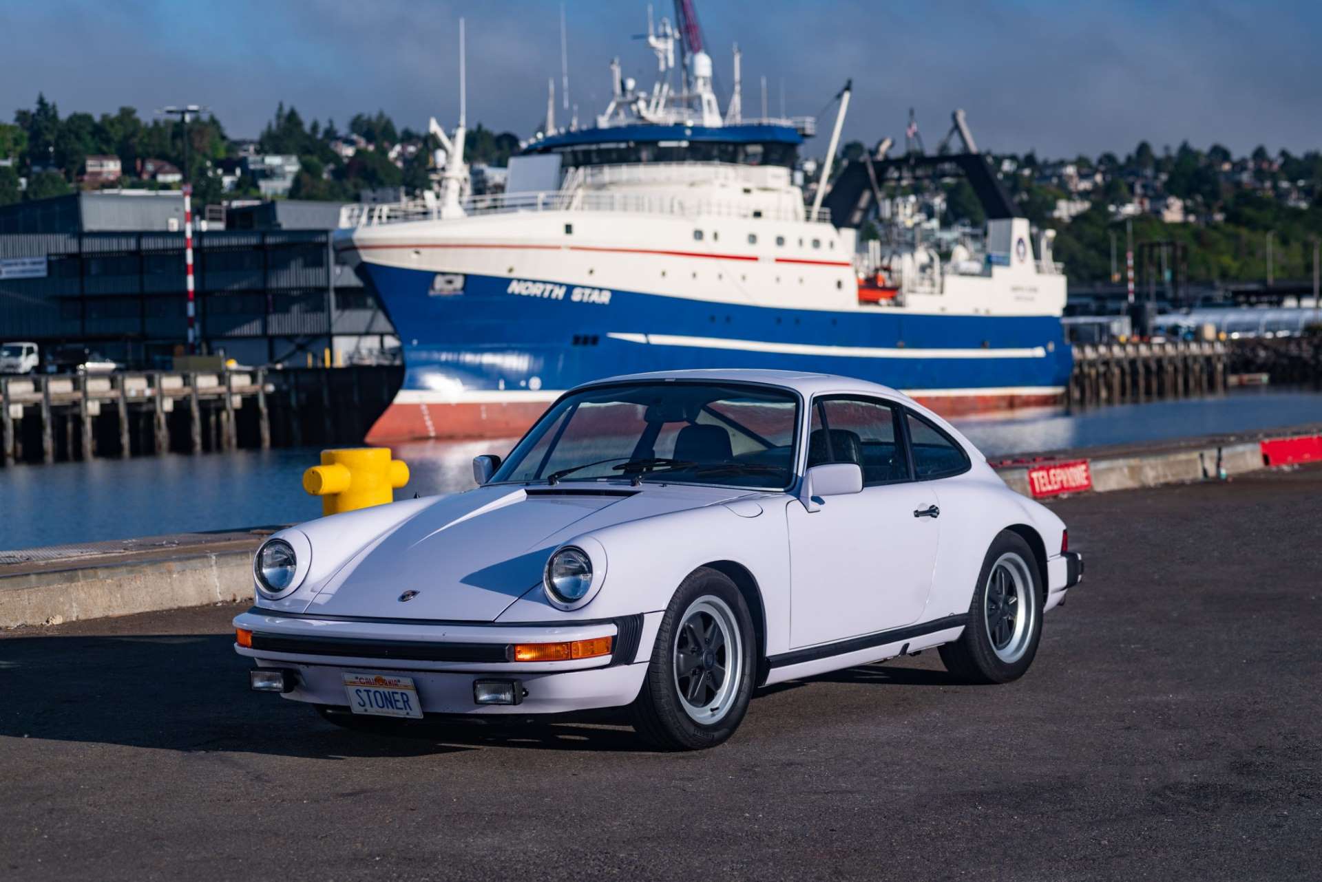 2021 Auction Finds Moonstone 911SC front three-quarter