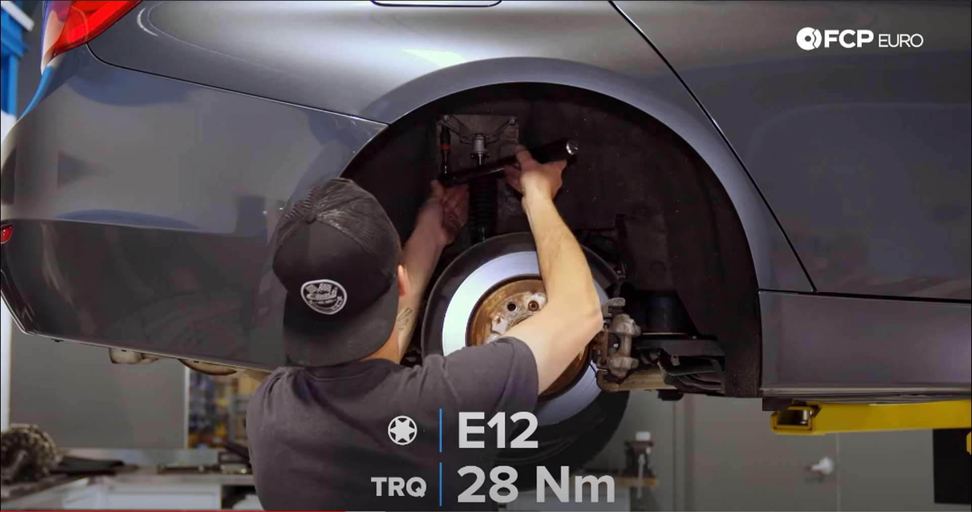 DIY BMW F30 Coilover new shock torque