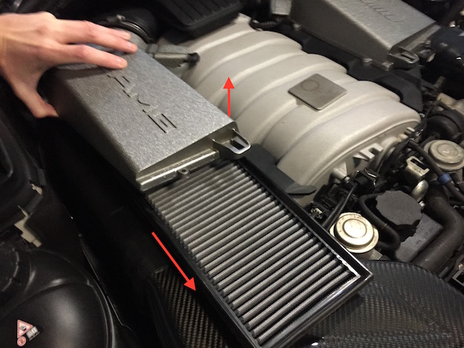 Mercedes M156 Engine Air Filter Removal