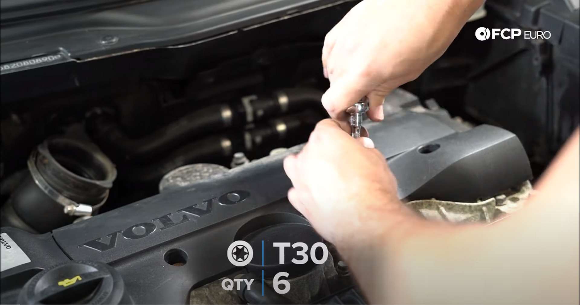DIY Volvo PCV ignition coil cover removal