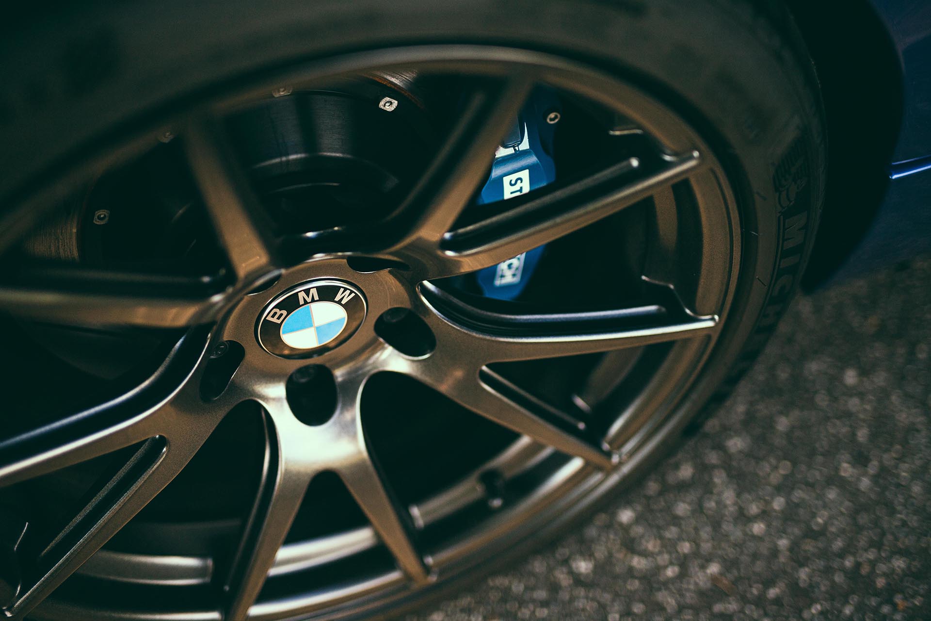 07_BMW E91 335d Wagon Bimmerworld wheel stoptech brakes