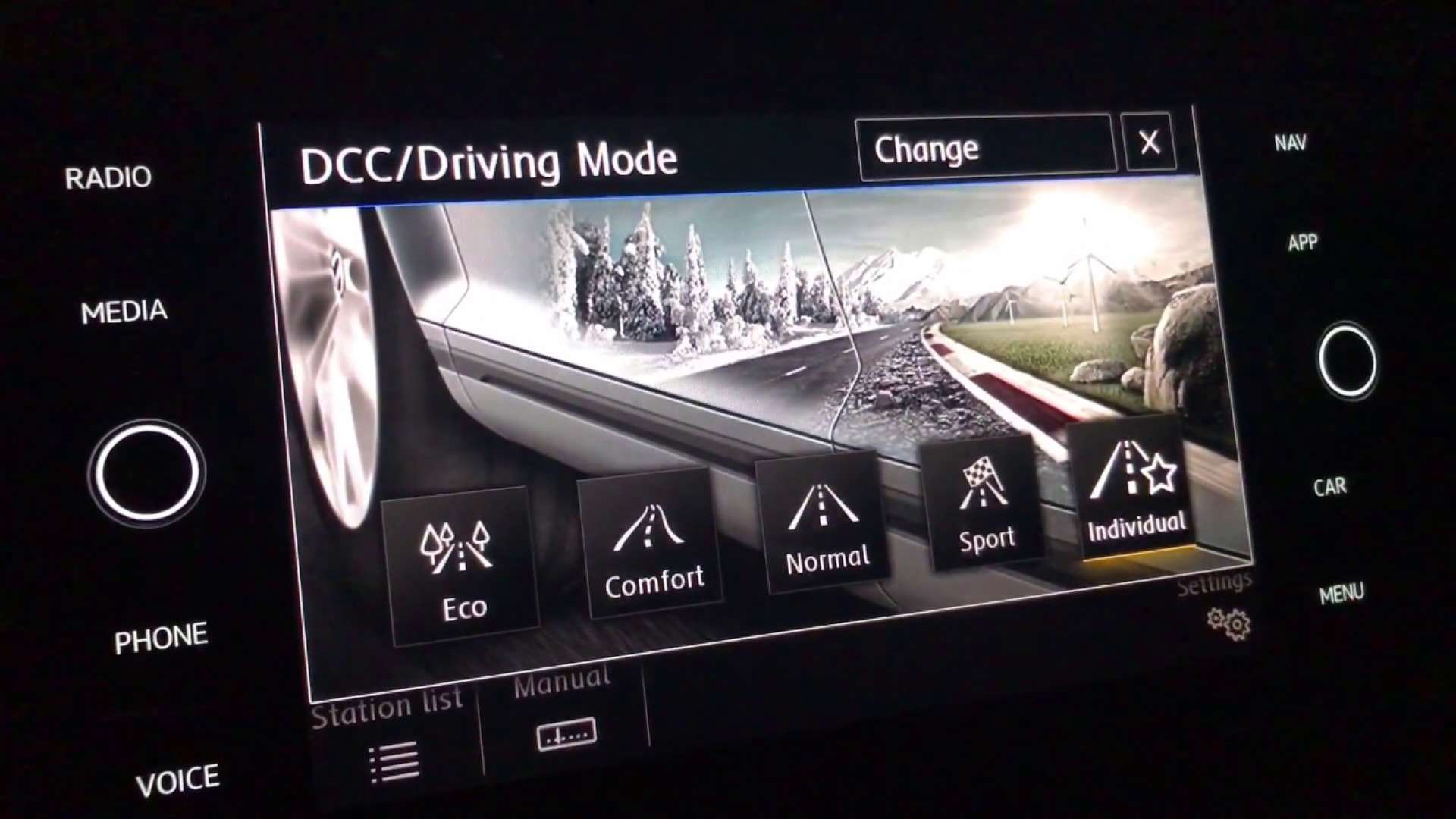 Mk7.5_Volkswagen_GTI_DCC_Selection_Screen