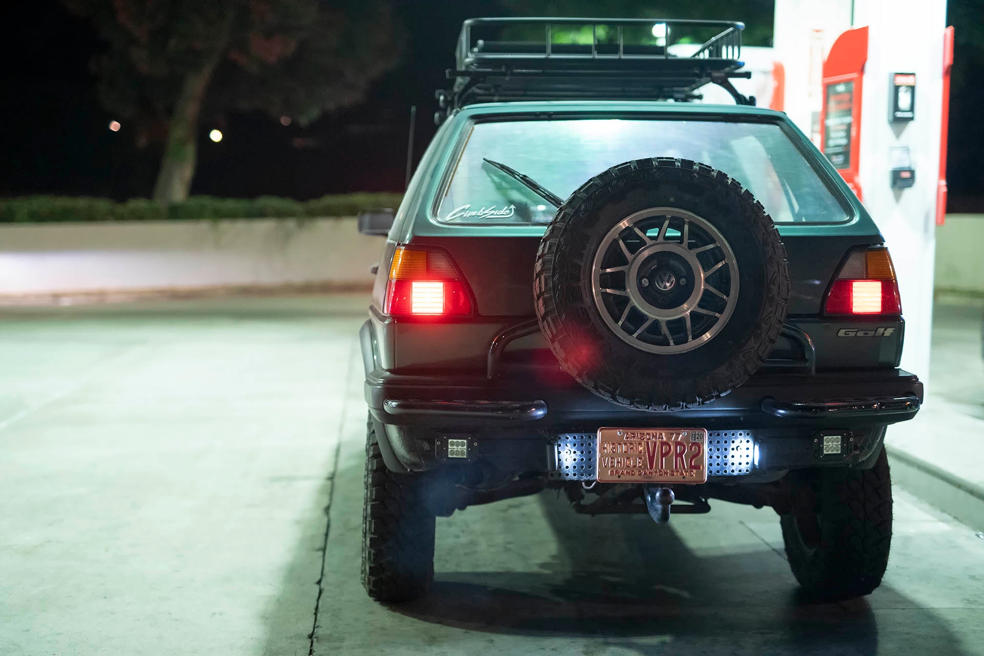 Turbo-Diesel VW Golf Country Rear
