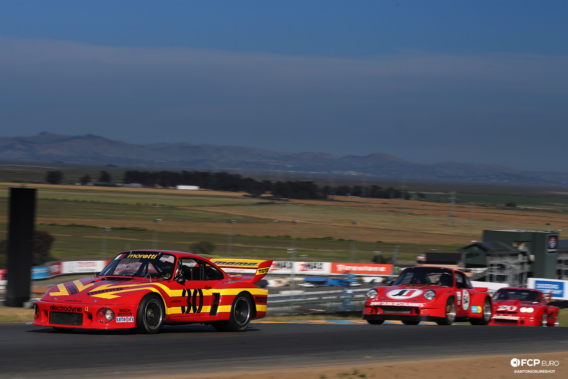Momo Porsche 935 Alan Terpins Gianpiero Moretti Luftgekuhlt BBS Wheels Sonoma Speed Festival Antonio Alvendia
