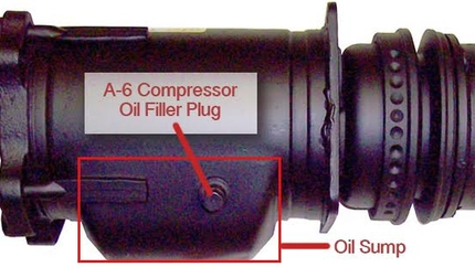 Mercedes 450SL A-6 Compressor