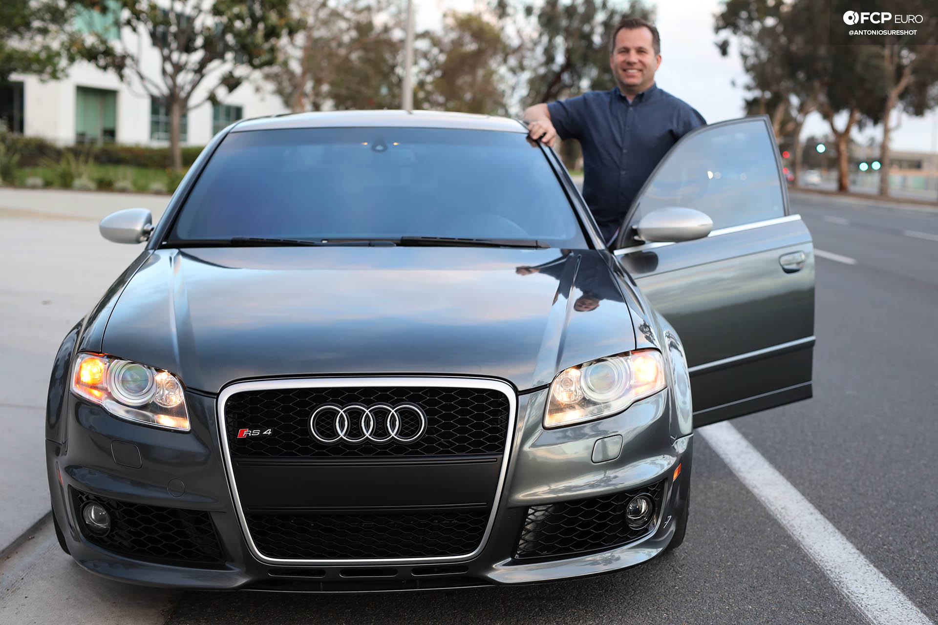 Audi B7 RS4 front shot