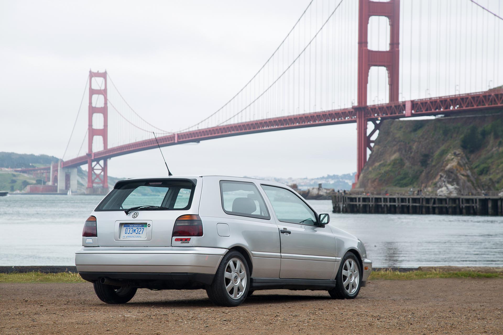 10_Volkswagen Mk3 Golf GTI VR6 Silver rear