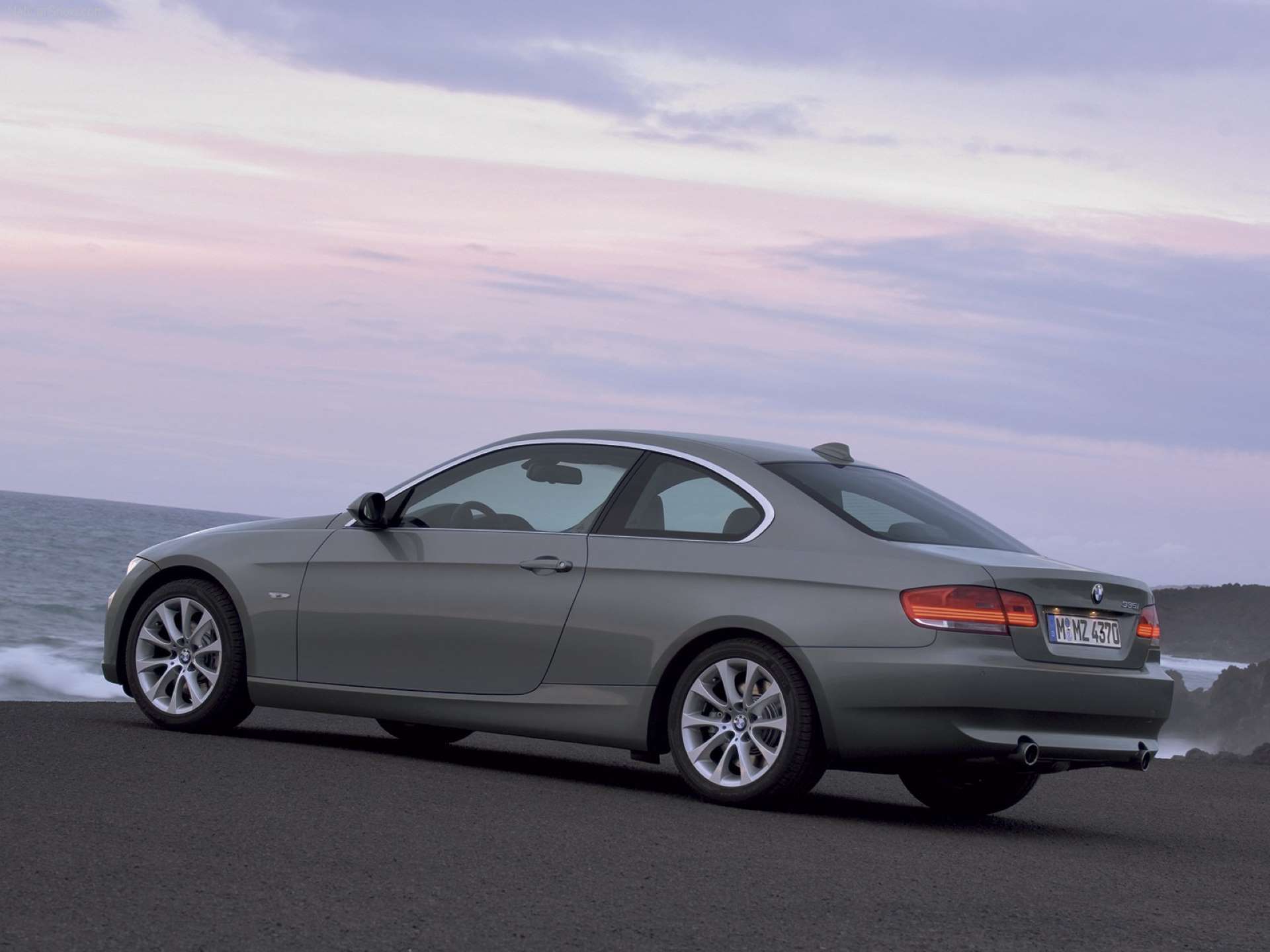Coolest Twin Turbocharged Models BMW 335i Coupe rear three quarter
