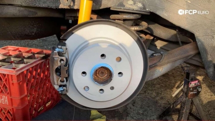 How To Replace The Rear Brake Pads And Rotors On A BMW E30