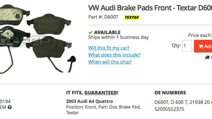 Who Really Makes Genuine Audi/VW Parts?