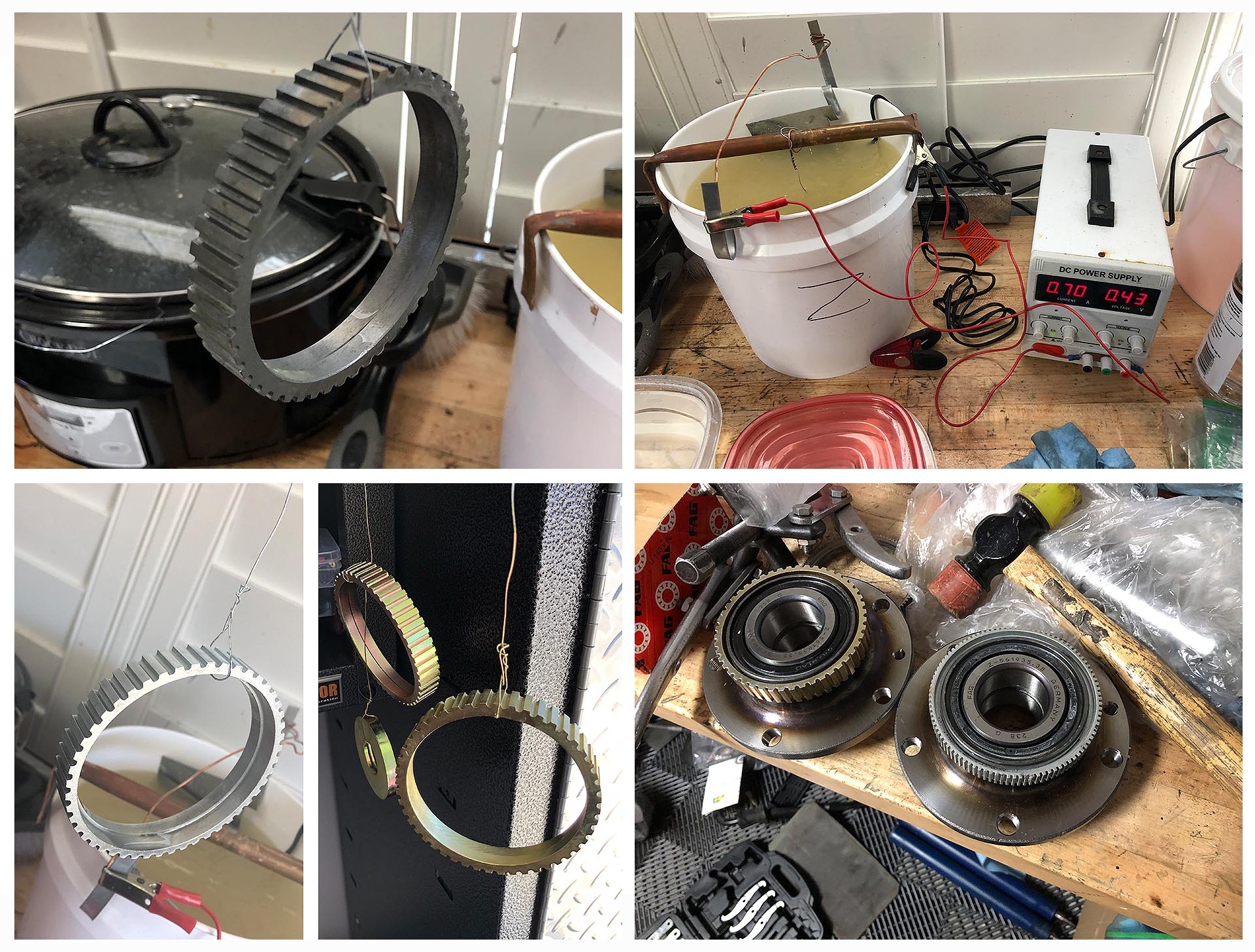 17_BMW E30 M3 zinc plating process