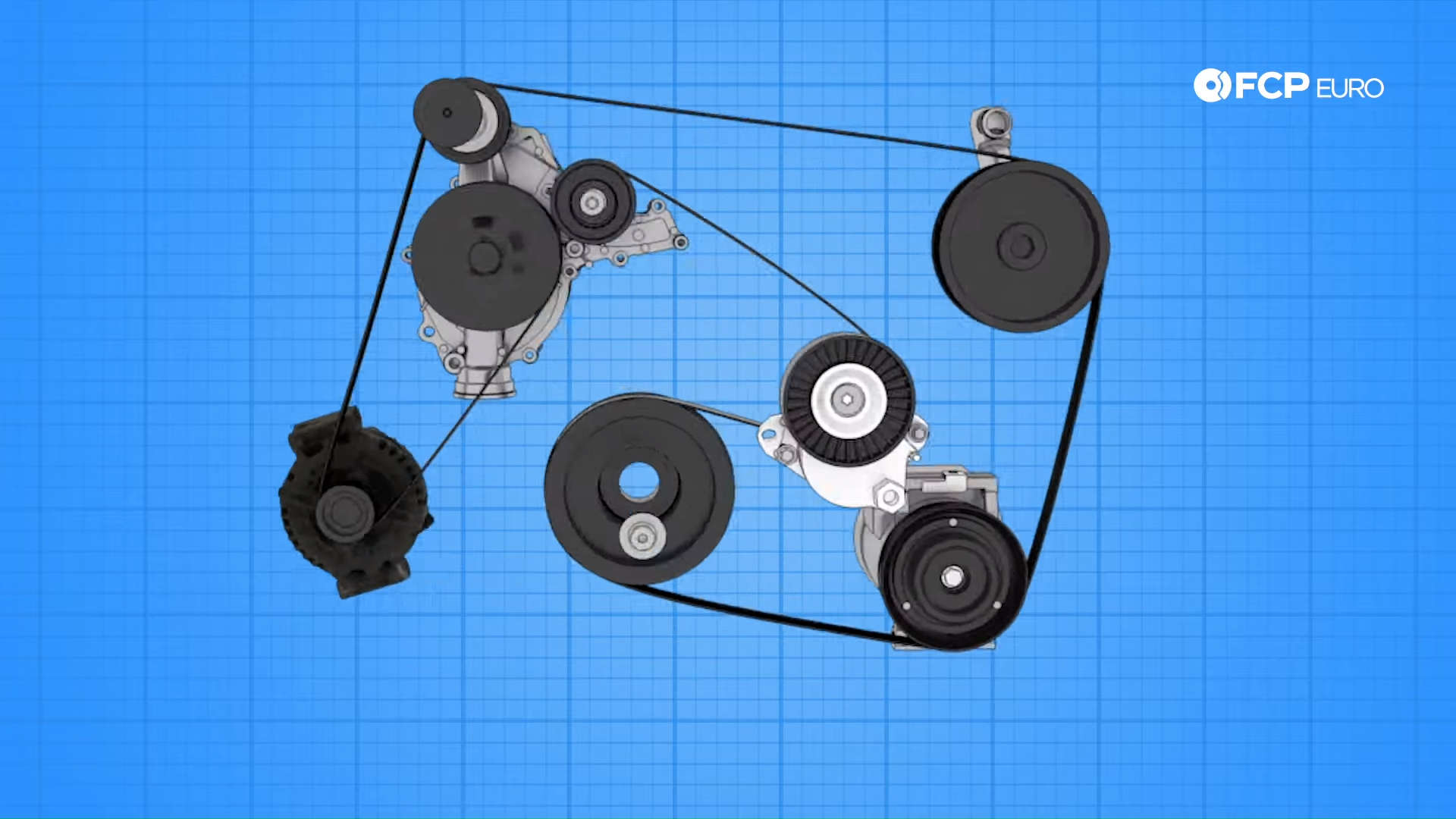 Mercedes m272 oil cooler gasket drive belt routing diagram