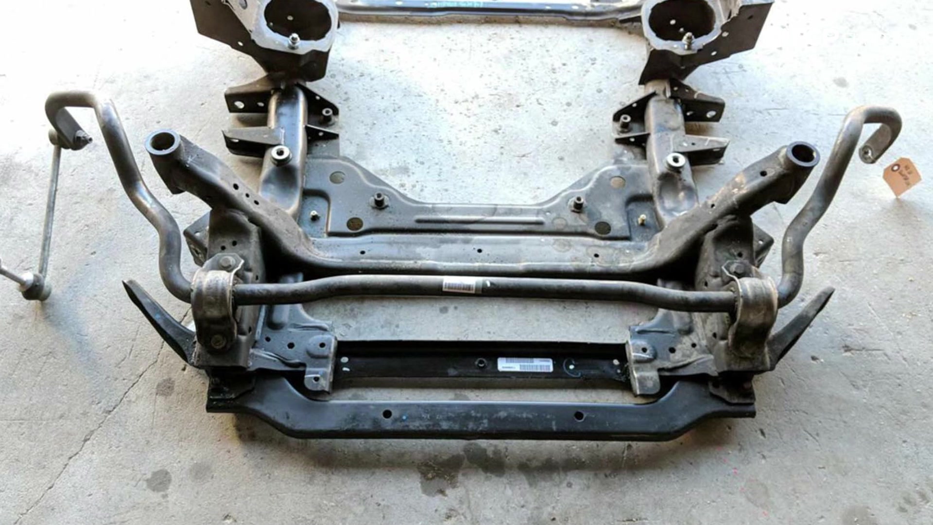 BMW F15 X5 Suspension & Brake Guide Front Sway Bar and Subframe Assembly