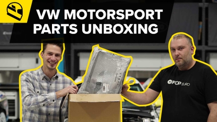 Motorsport Mondays - Volkswagen Motorsports Parts Unboxing