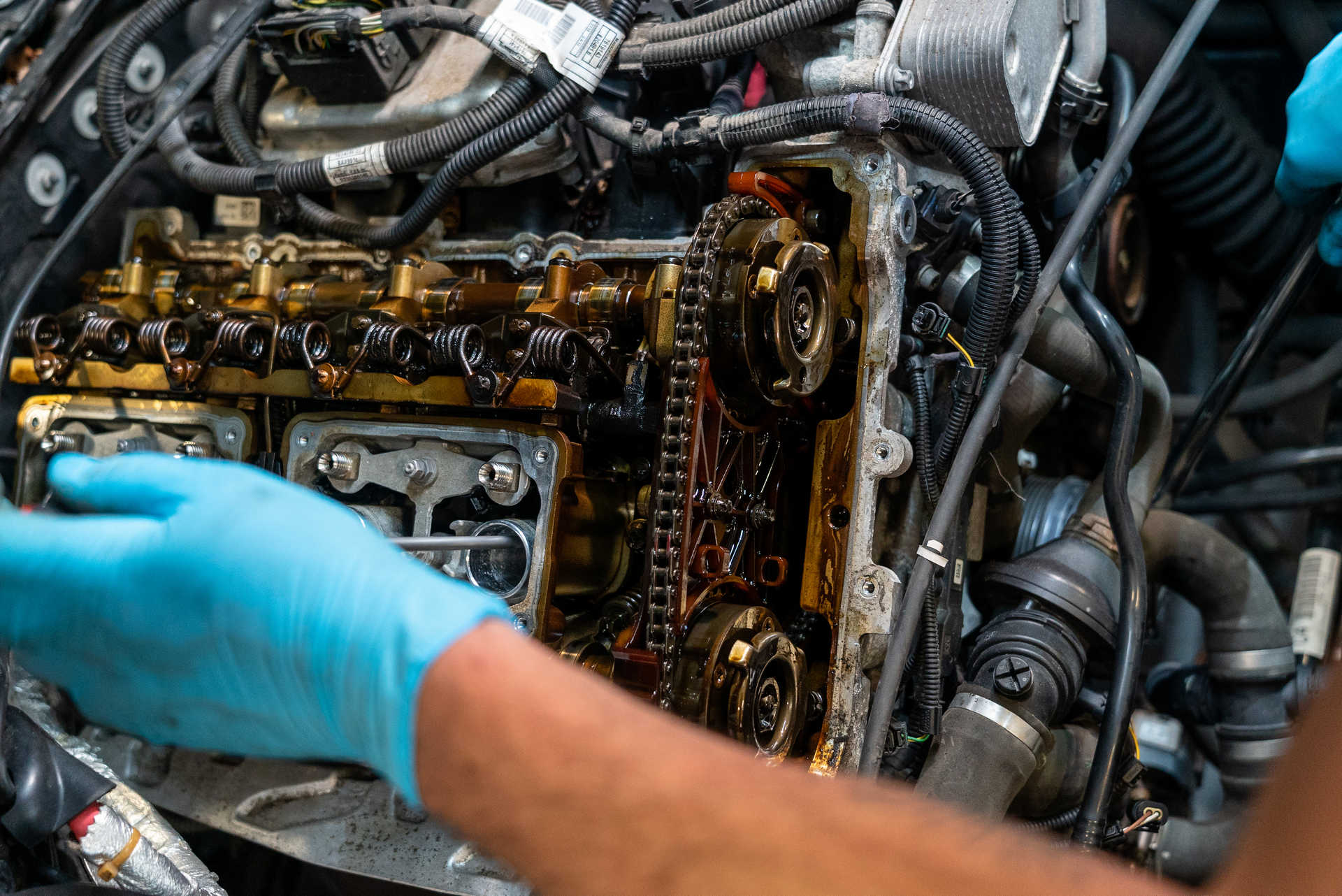 DIY BMW N20 Timing Chain setting top dead center