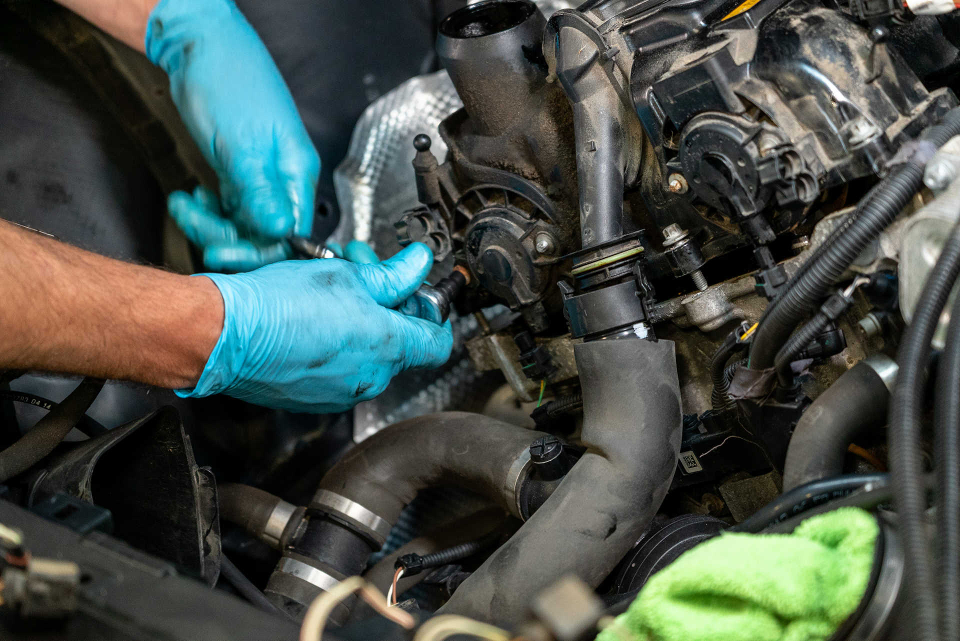 DIY BMW N20 Timing Chain removing the camshaft solenoid