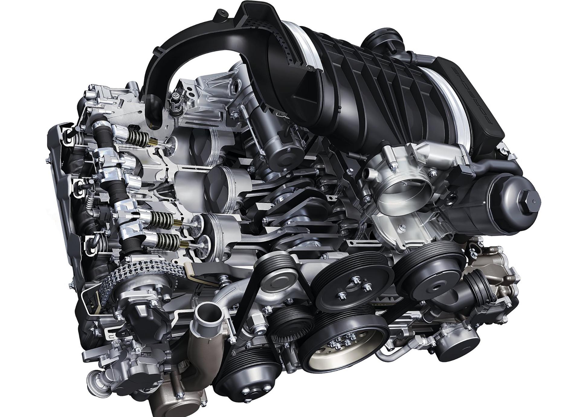 19_Porsche 911 Carrera 9A1 engine