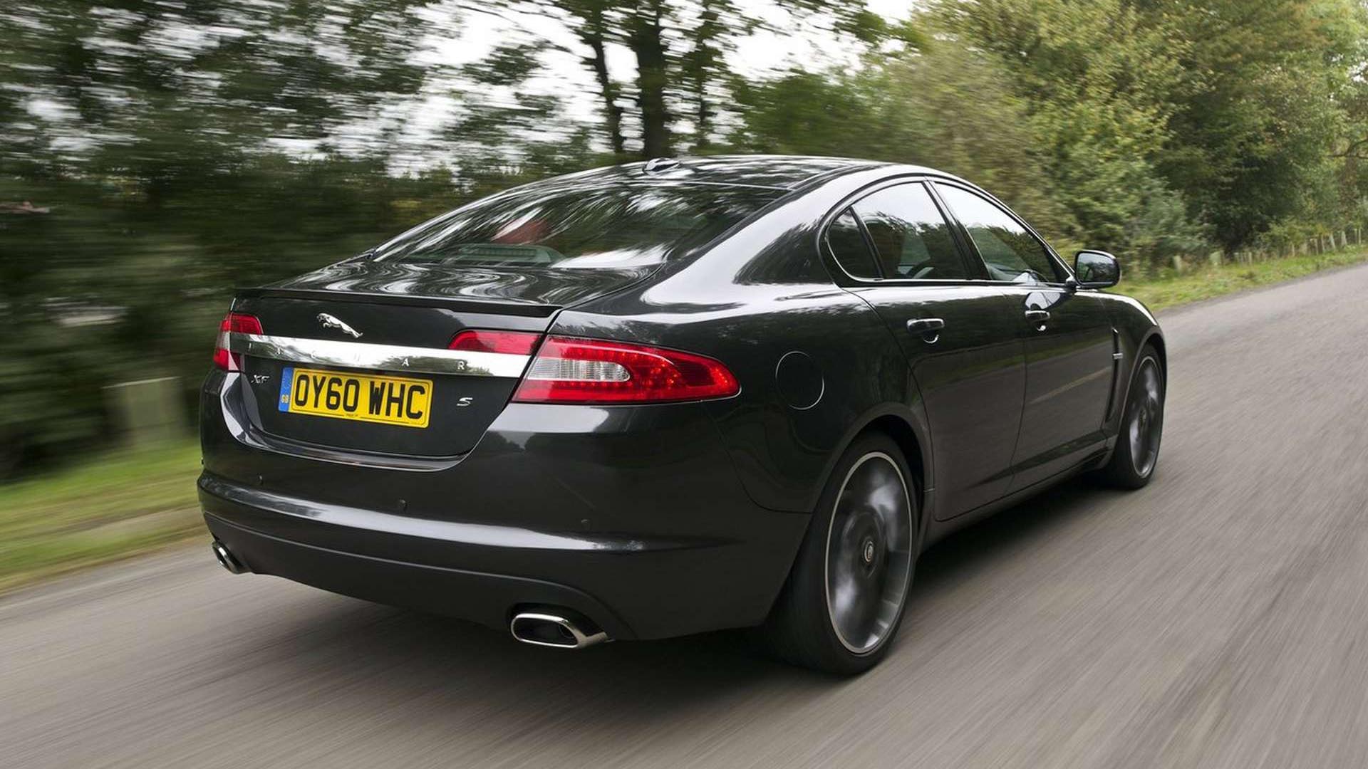 Cheap European Luxury Vehicles Jaguar XF rear view