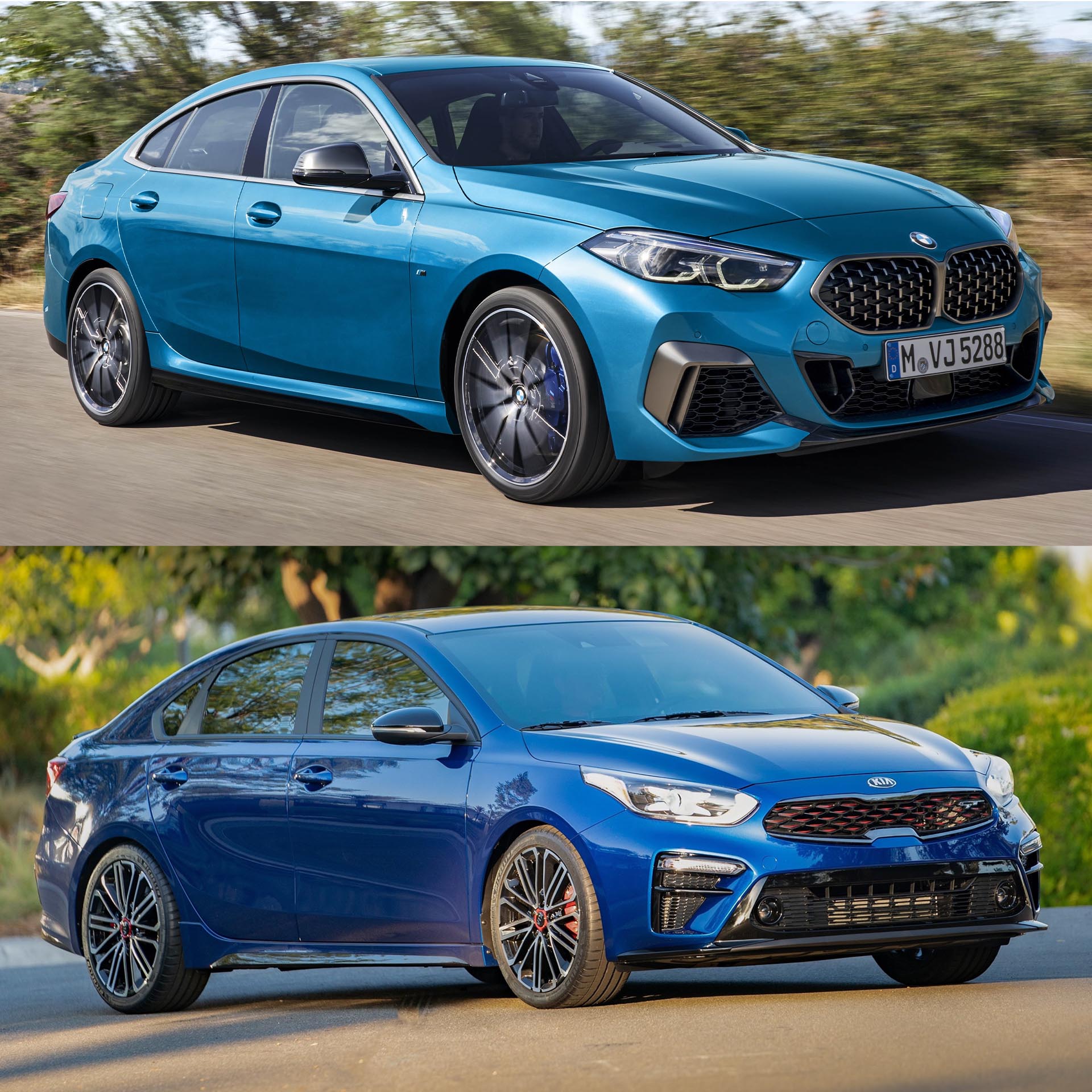 BMW 2-Series Gran Coupe Kia Forte Comparison