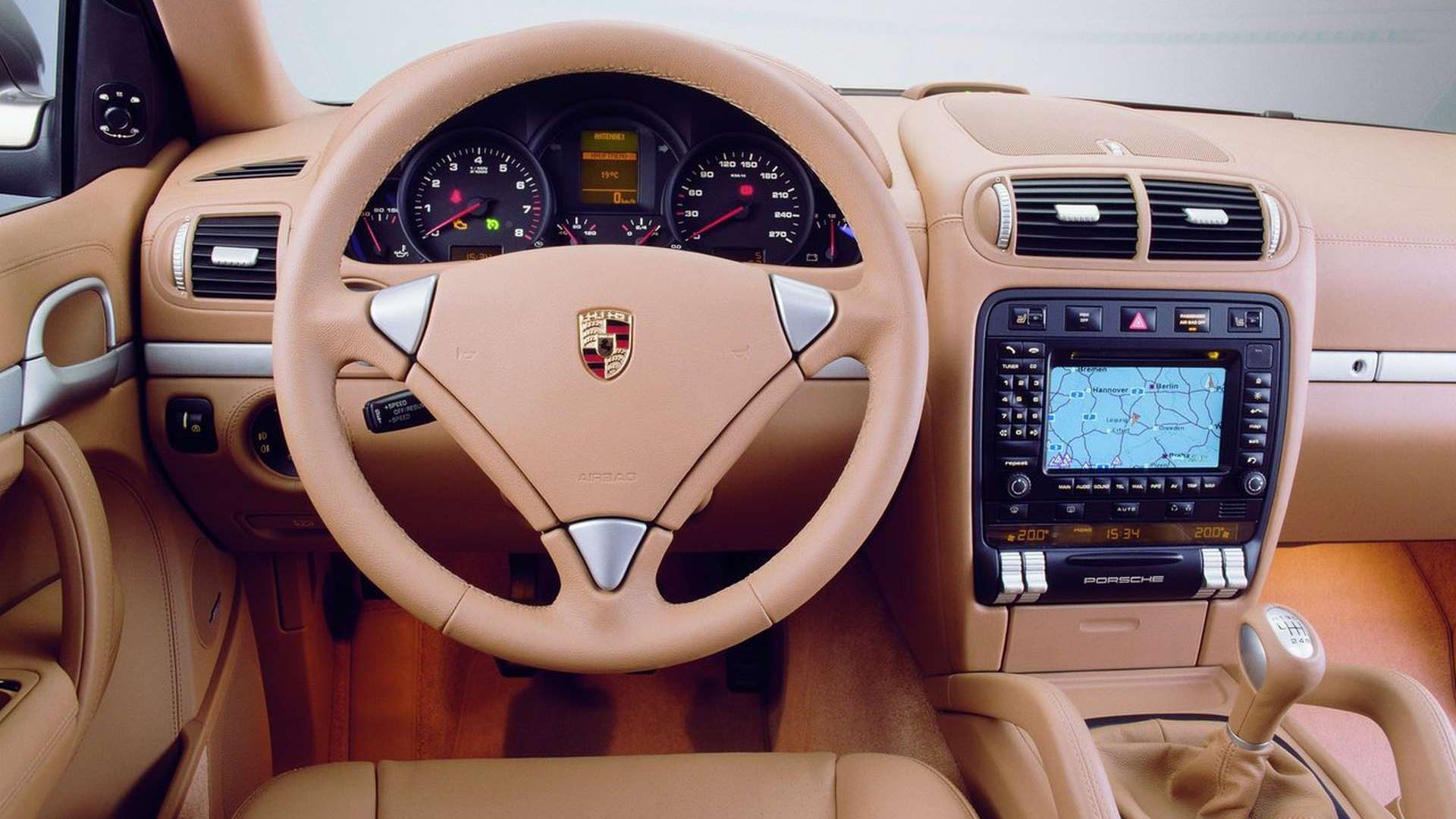 Cheap European Luxury Vehicles Porsche Cayenne interior view