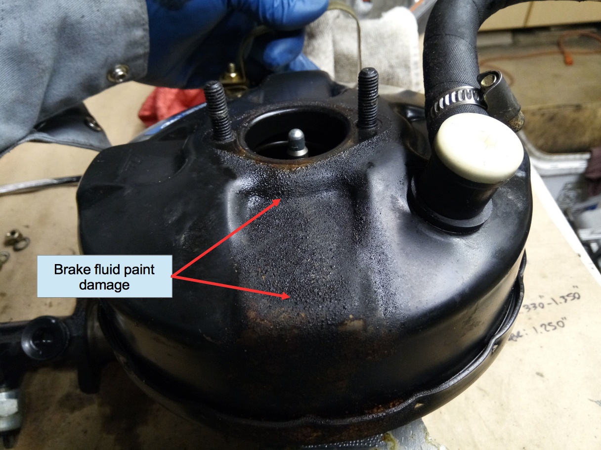 Air-cooled Porsche 911 brake booster.