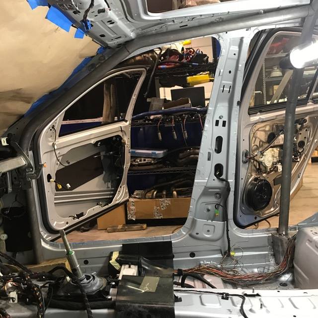 Mercedes C300 Race Car Update - The Cage