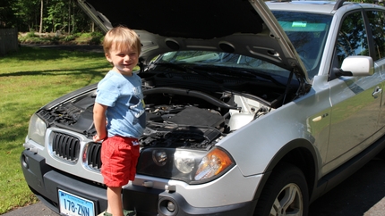 How To Work On Your Car When You Have Kids