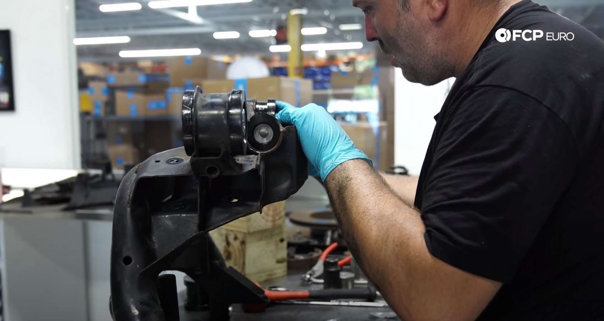 DIY E46 BMW M3 Rear Subframe Refresh Part 2 installing the subframe mount bushings