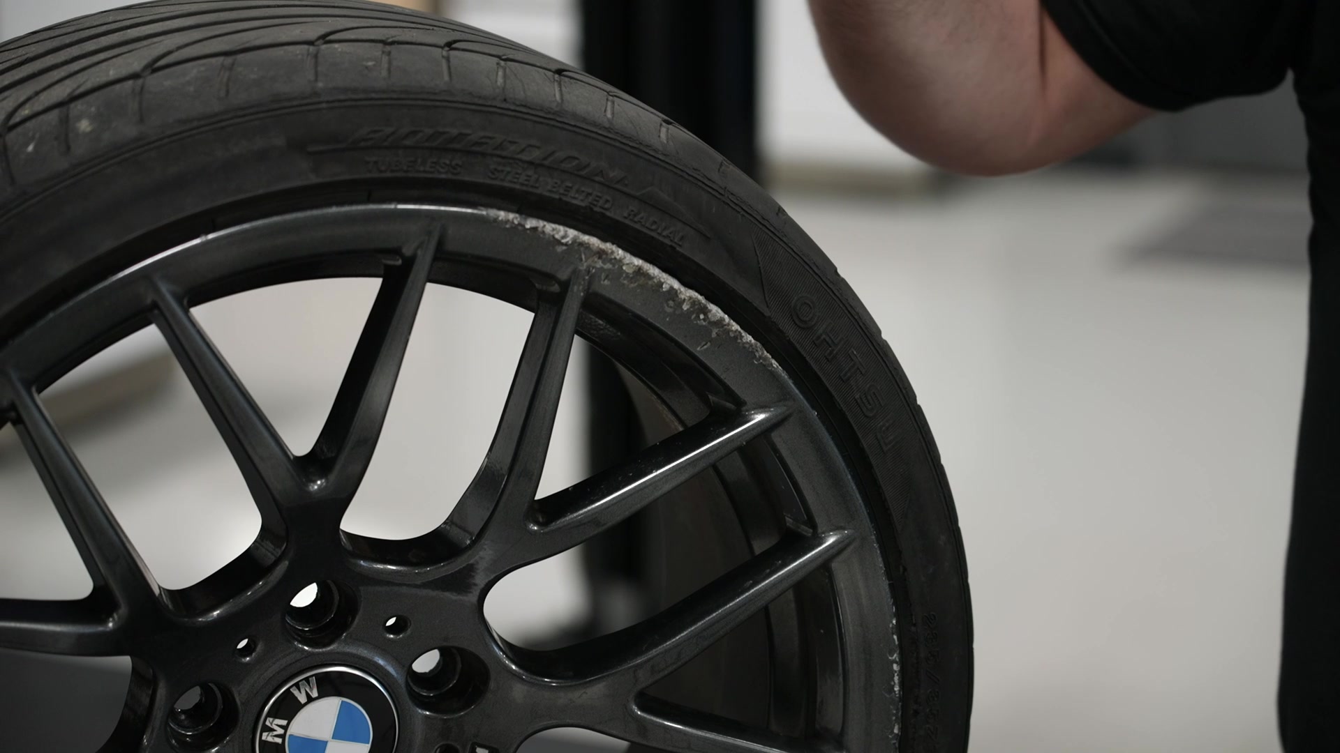 Tech Tip What To Do After Hitting A Curb curbed wheel