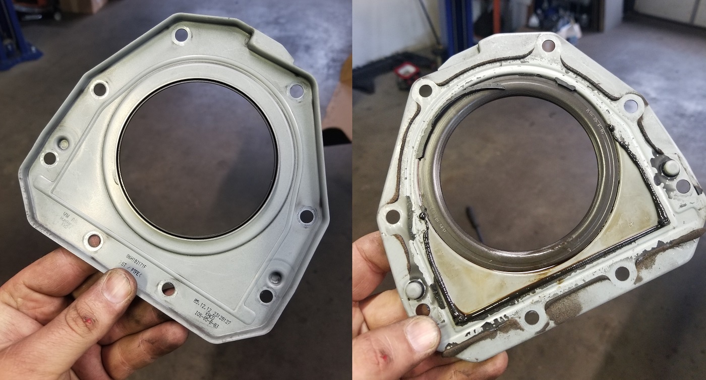 VW 2.0TSI seal side by side