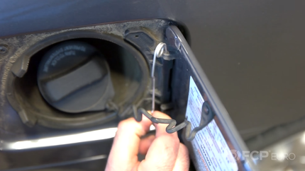 Volvo Fuel Door Hinge Replacement