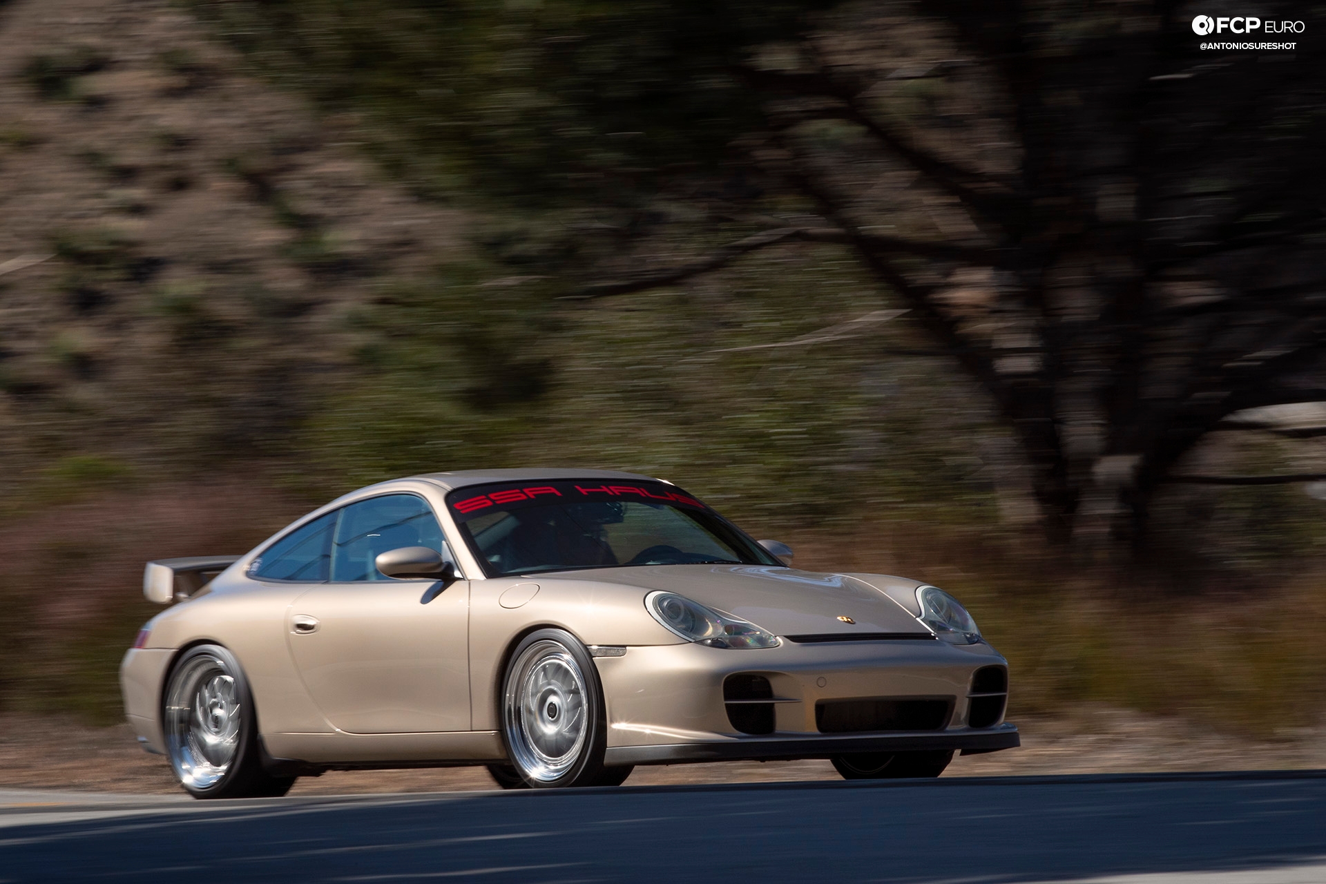 Porsche 911 996 6spd M96 Bilstein B8 Stoptech Eibach Forgestar 1DX25071