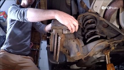 How To Replace Volvo C30 Rear Brakes - Rear Brake Pads & Brake Rotor Replacement