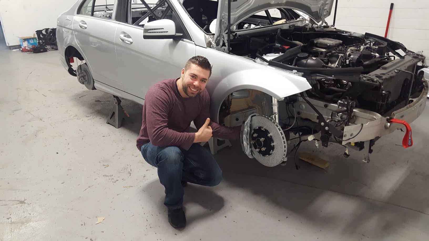 Mercedes C300 Race Car Update - Brakes & Motorsports Monday