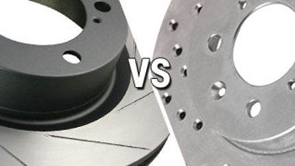 Upgrading Brakes: Are Drilled or Slotted Rotors Better?
