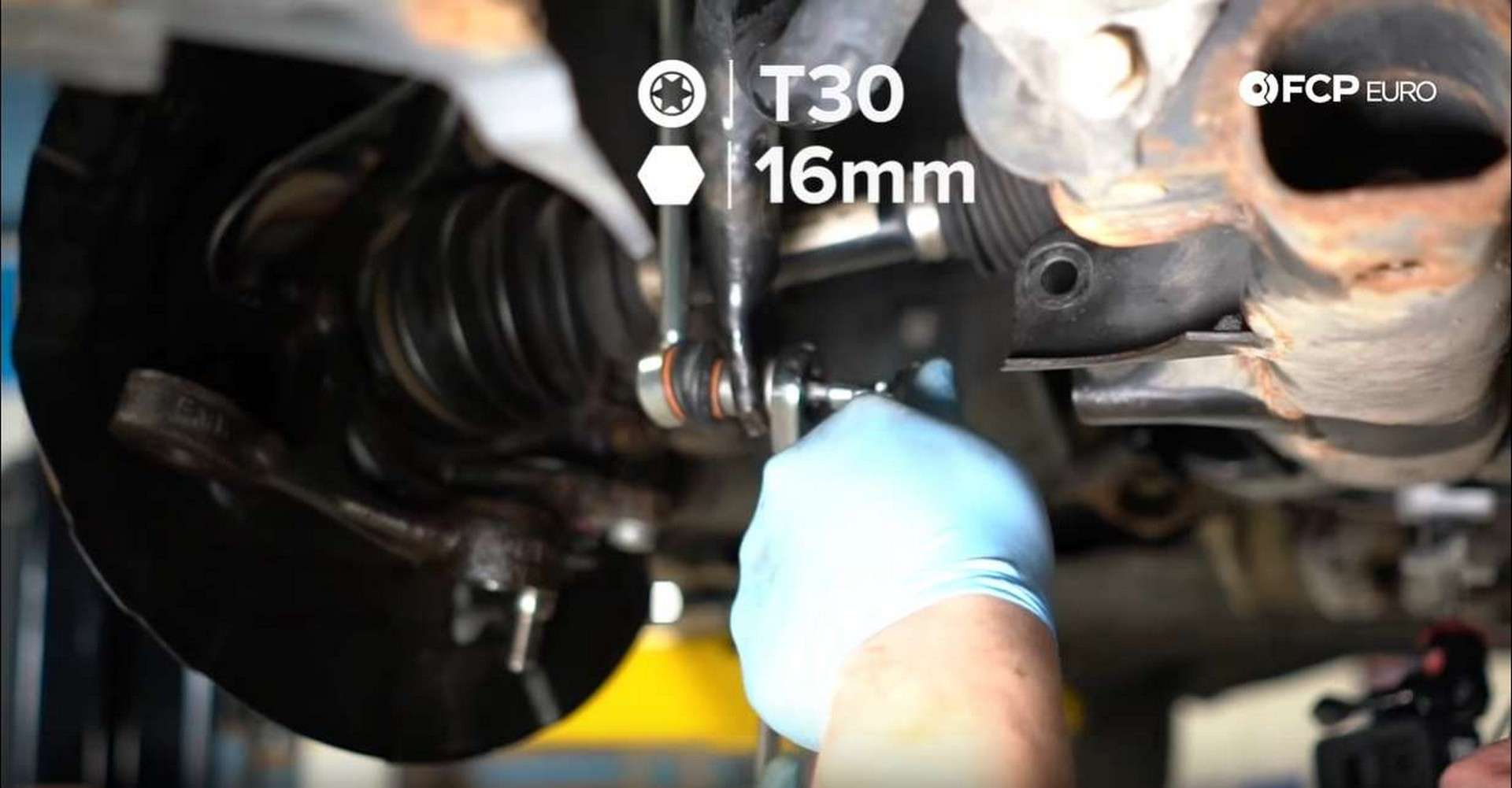 BMW Front Suspension Refresh tightening end link