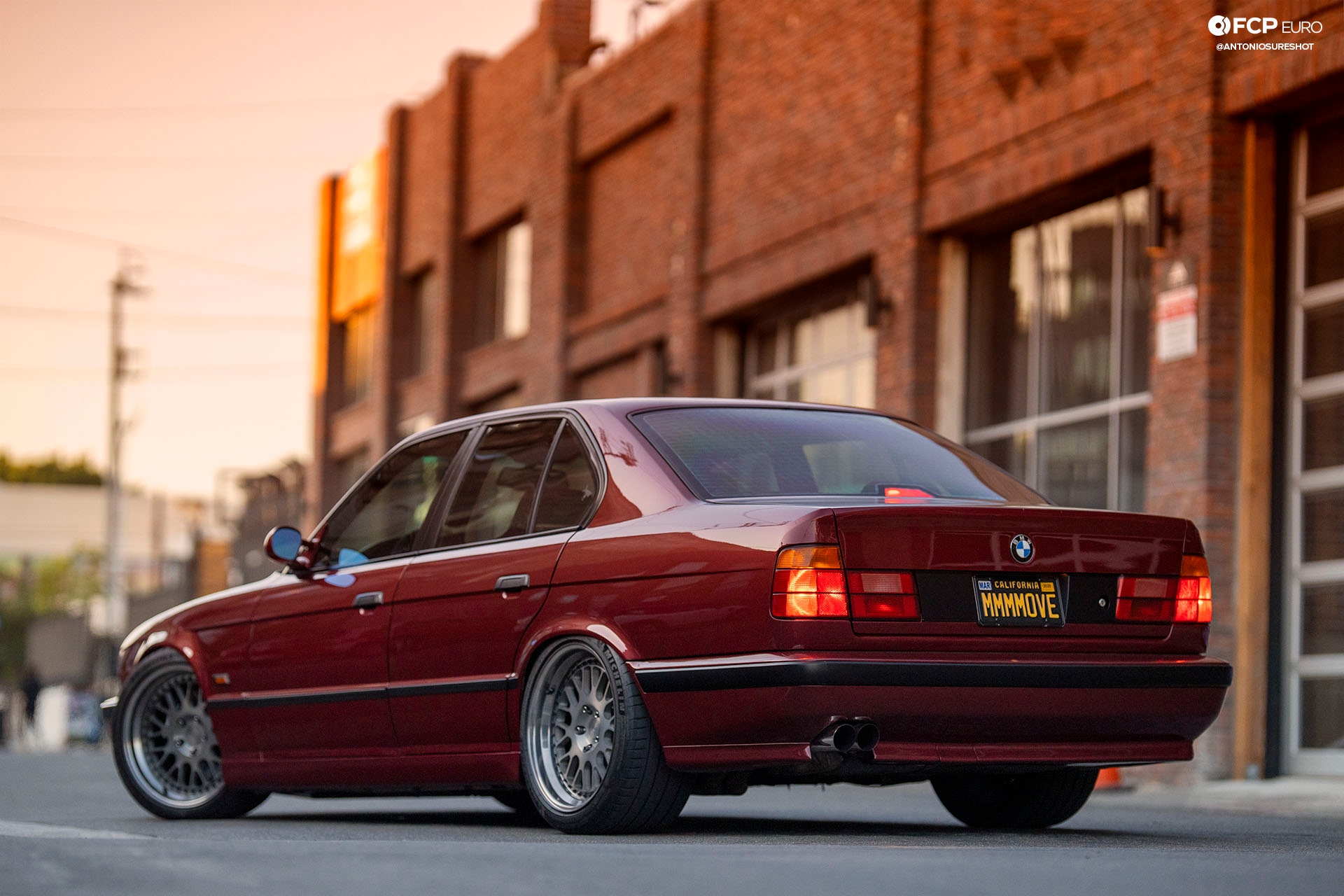 E34 BMW 540i M-Sport Rotiform Ground Control Eibach Koni