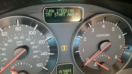 P1 Volvo Steering Column Lock Failure