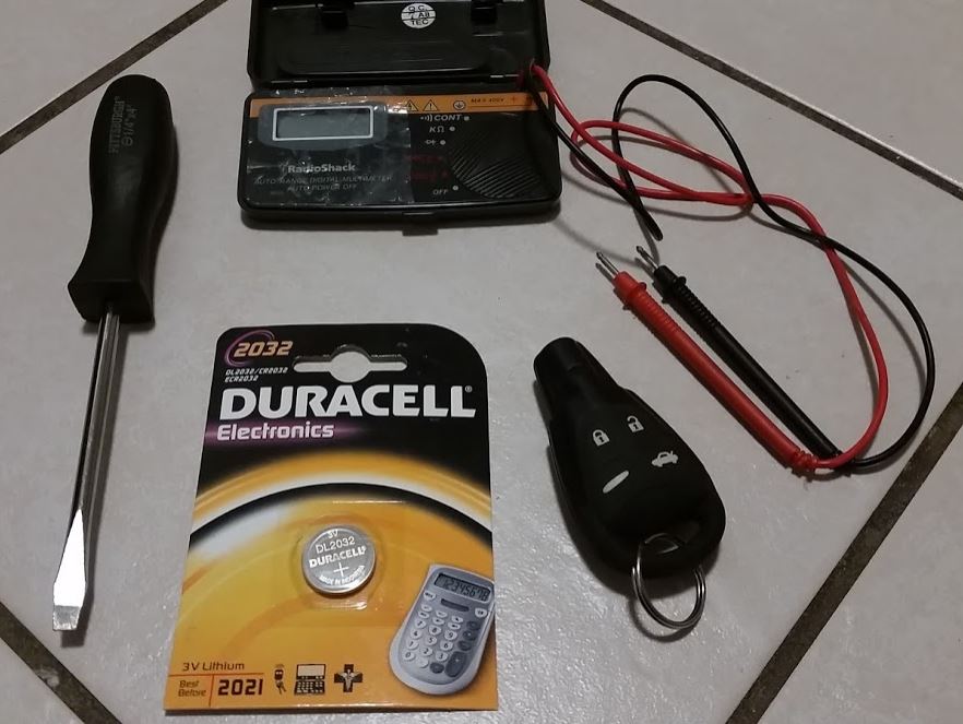 Saab Key Fob Battery Replacement Tools