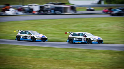 What It's Like To Ride Along In A Volkswagen GTI TCR Race Car