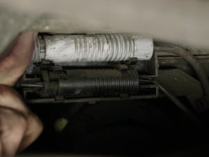 Wear sensor connector