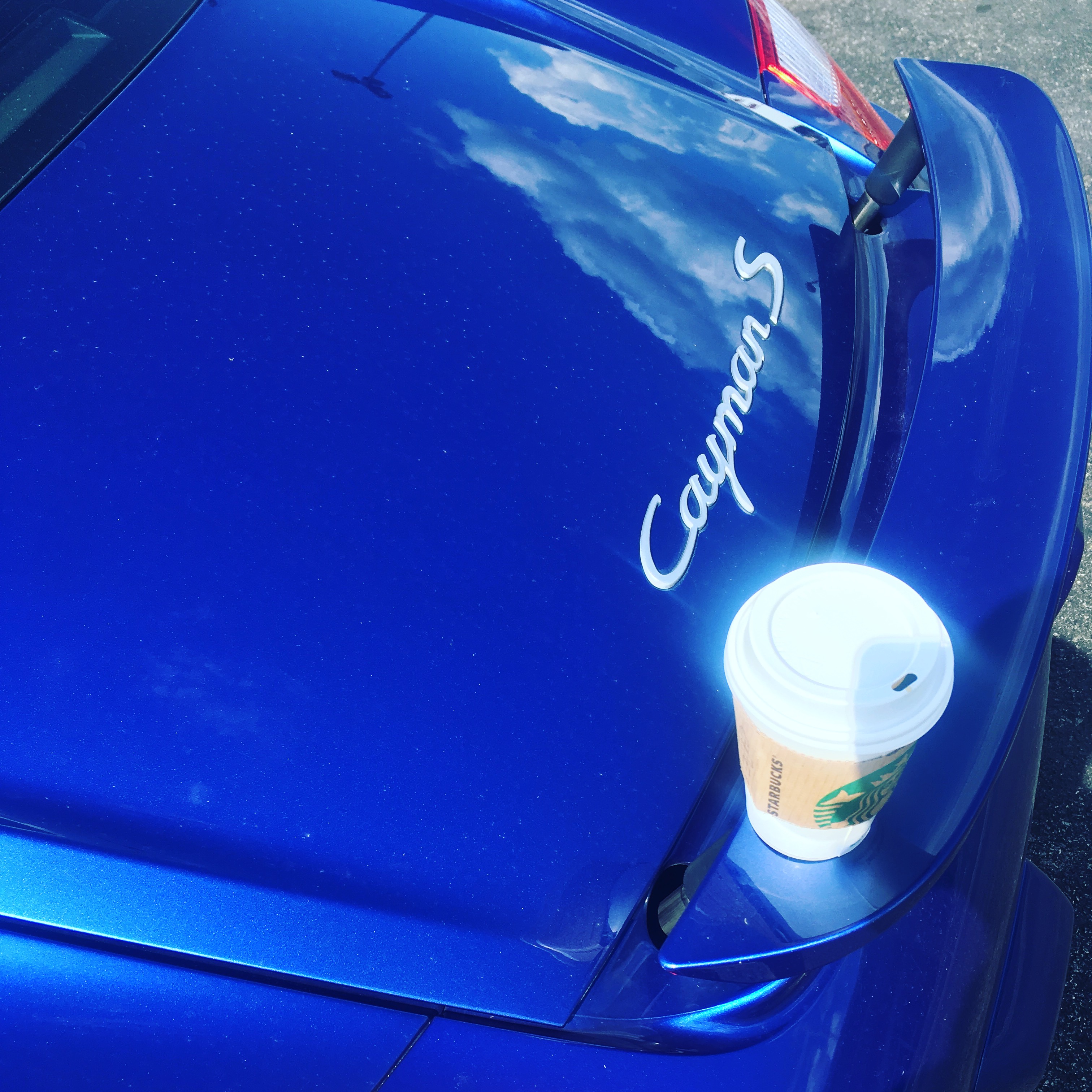 Porsche Cayman S Spoiler