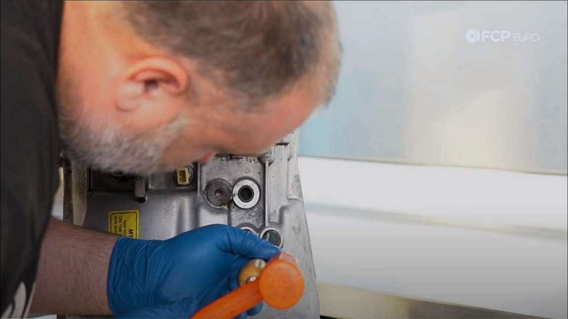 BMW Detent Replacement removing snap ring