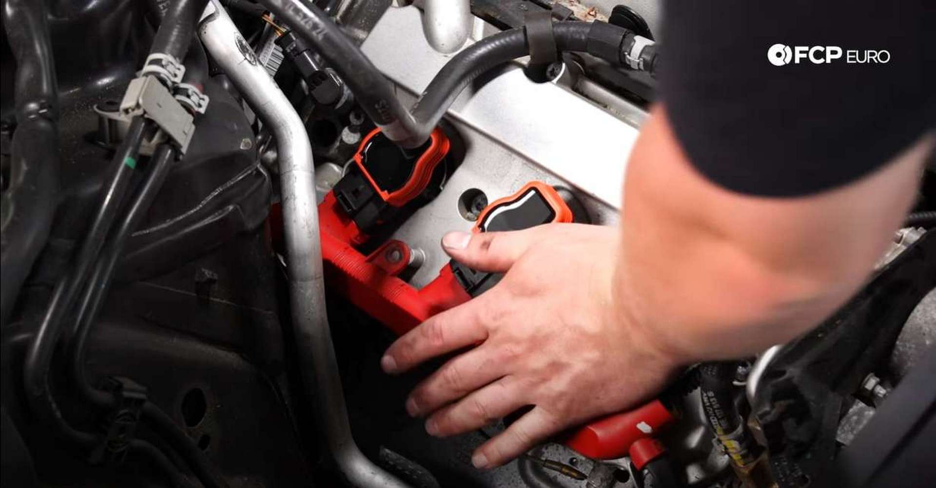 DIY Audi B8 Plugs and Coils seating the new ignition coils