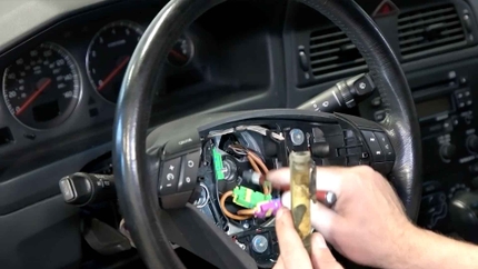 How To Replace A Steering Angle Sensor On A Volvo S60
