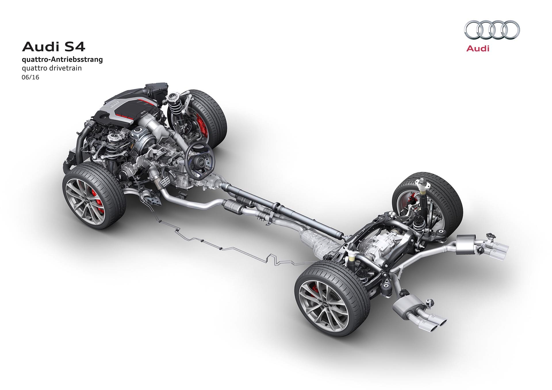 03_Audi Quattro Driveline Diagram