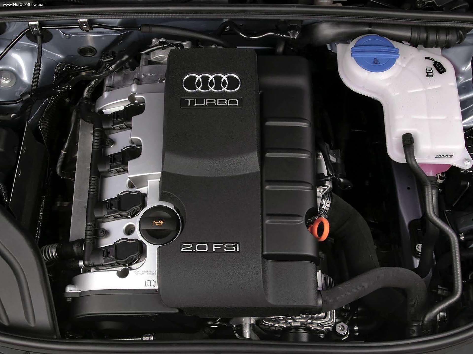 16_Audi A4 2.0t B7 Quattro engine