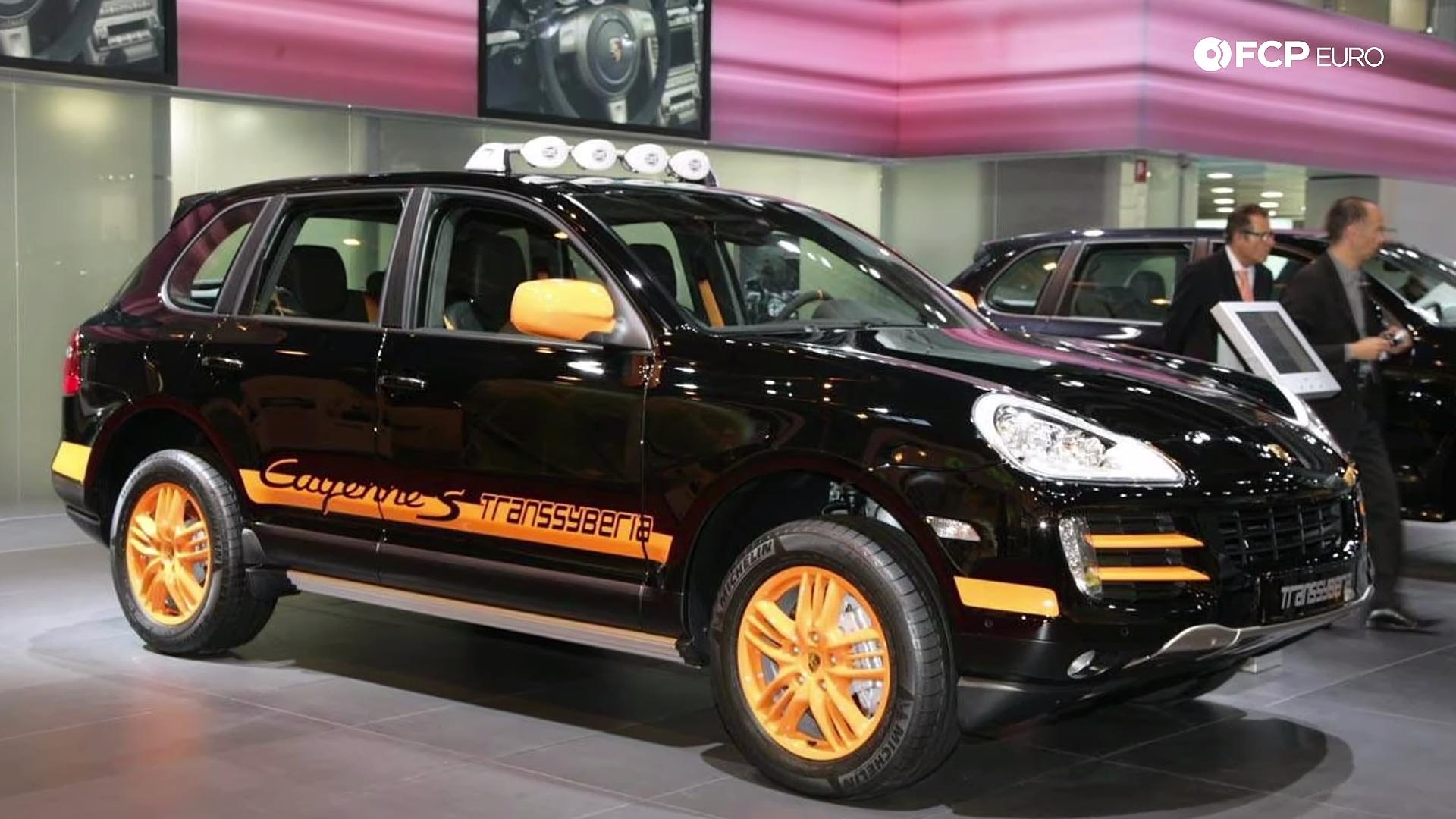 957 Porsche Cayenne S Transyberia model front profile
