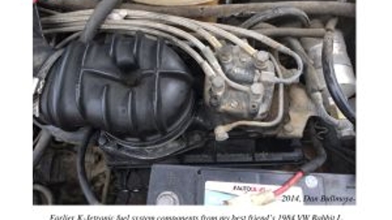Bosch K-Jetronic Engine Management in a '90 300E Mercedes